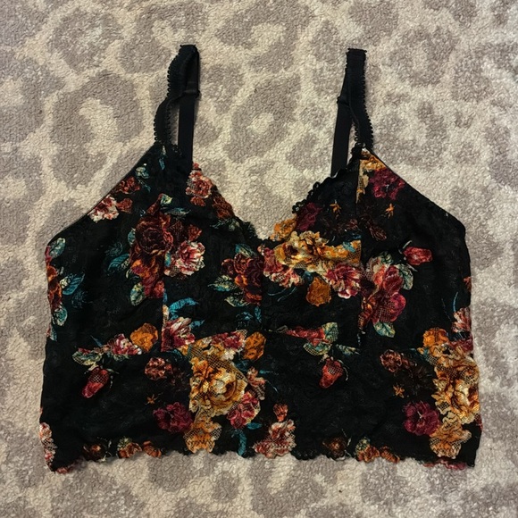 NWOT Torrid Unlined Floral Lace Bralette - Picture 3 of 5